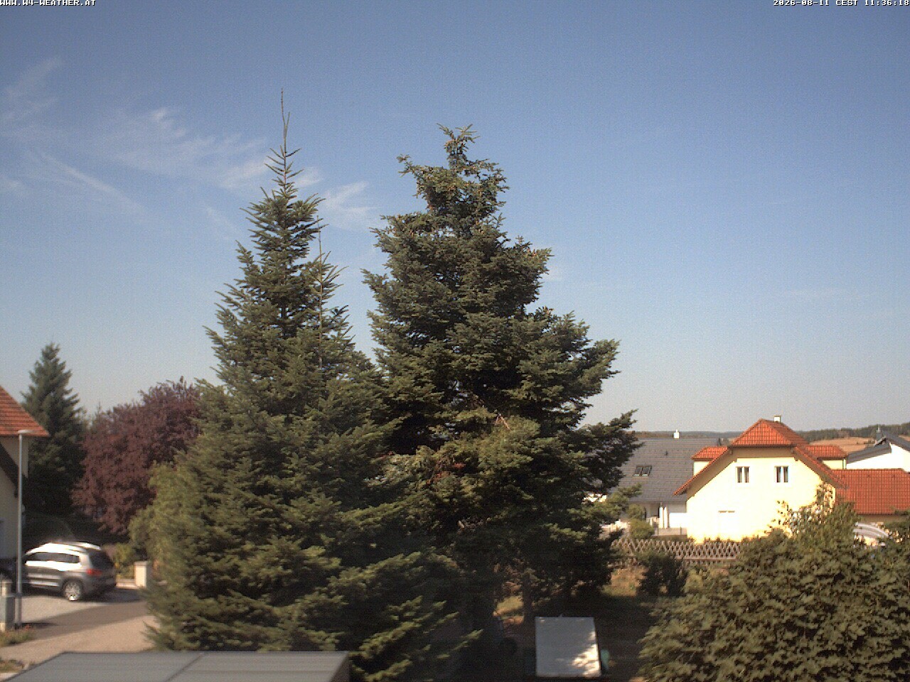 Archiv Foto Webcam Gföhl - Blick auf das Waldviertel