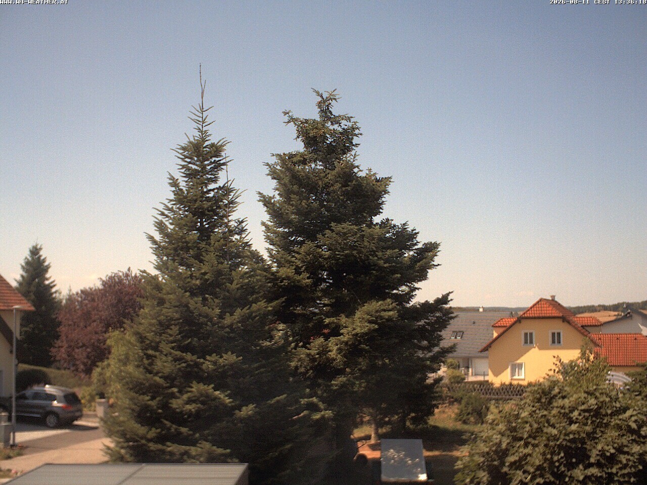 Archiv Foto Webcam Gföhl - Blick auf das Waldviertel