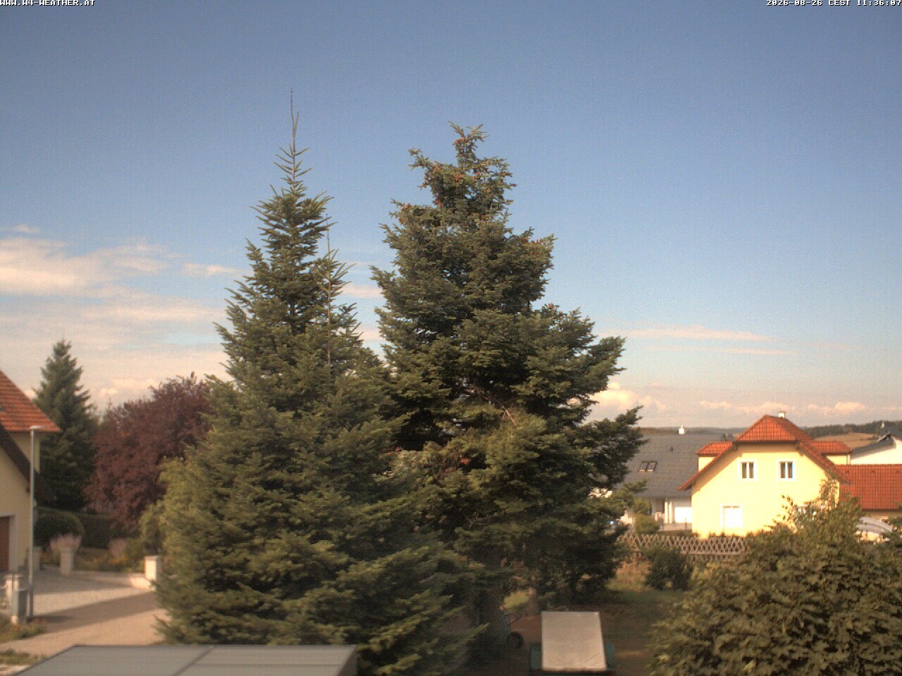 Archiv Foto Webcam Gföhl - Blick auf das Waldviertel