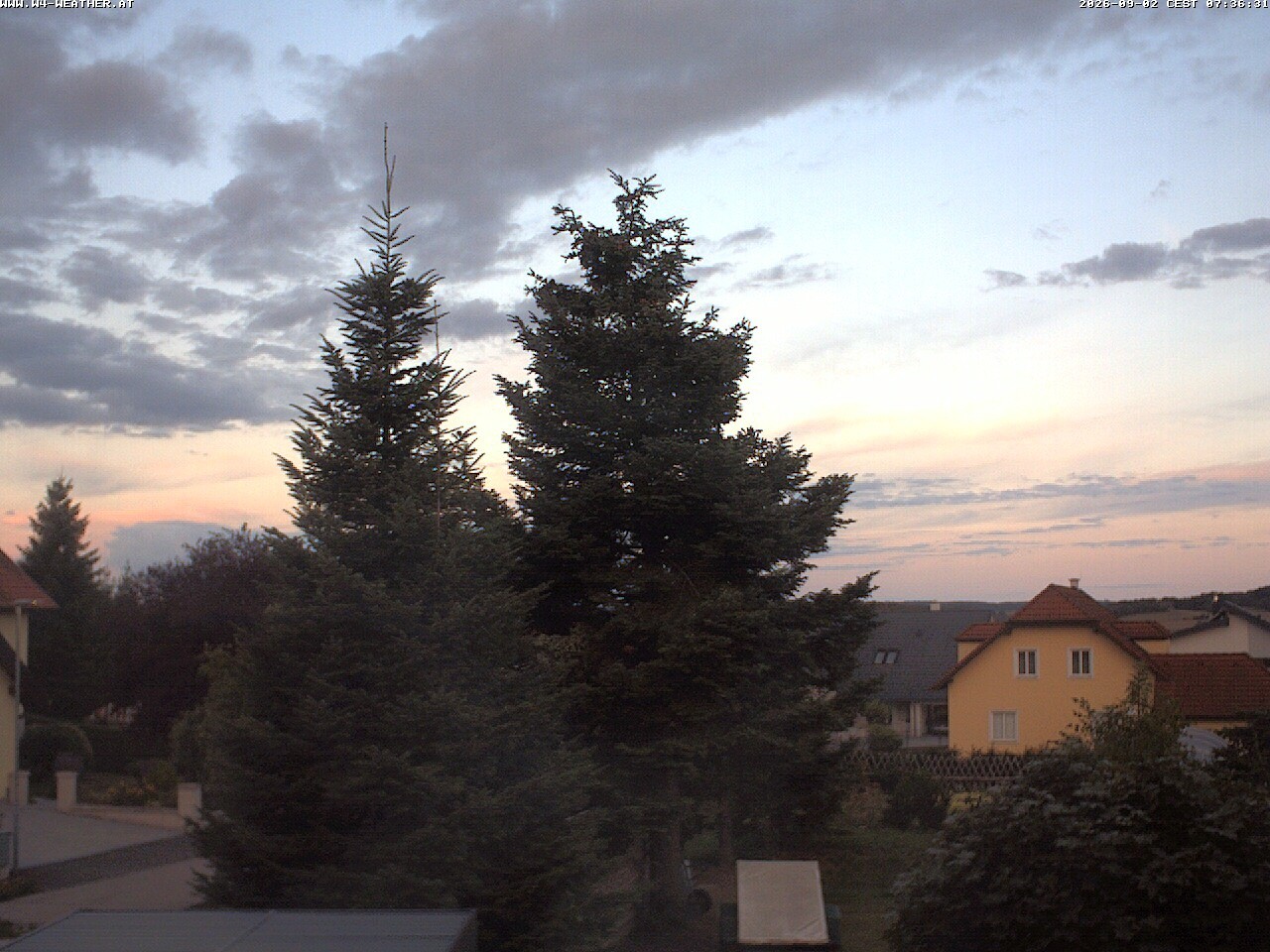 Archiv Foto Webcam Gföhl - Blick auf das Waldviertel