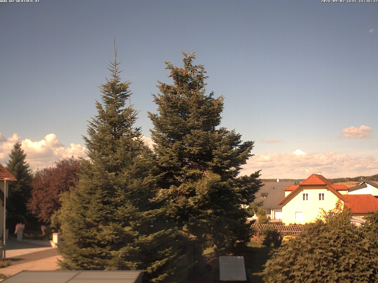 Archiv Foto Webcam Gföhl - Blick auf das Waldviertel