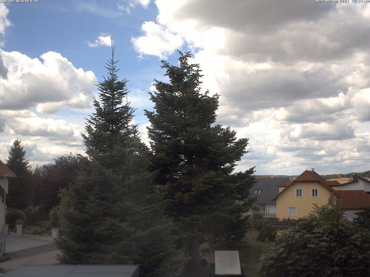 Archiv Foto Webcam Gföhl - Blick auf das Waldviertel