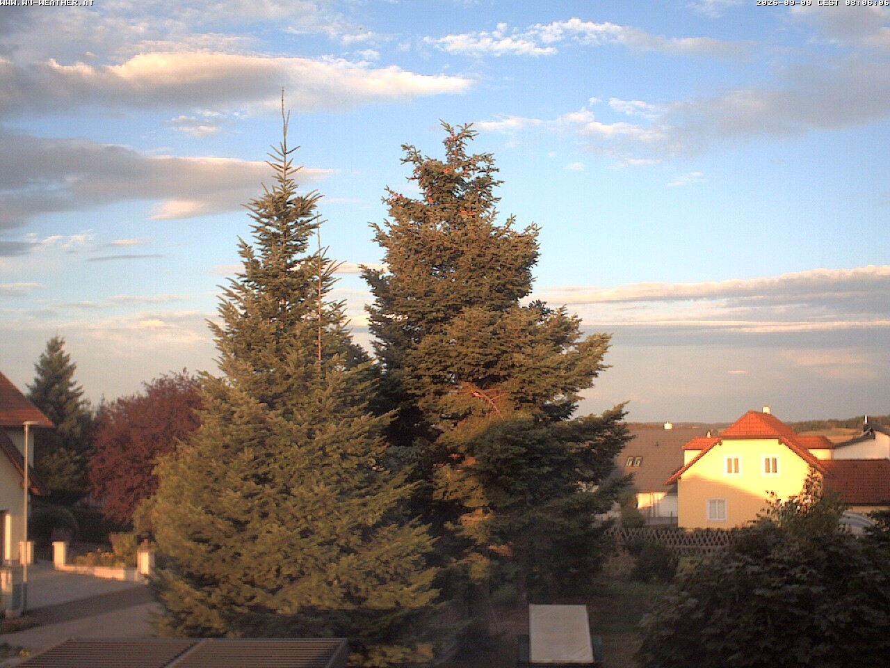 Archiv Foto Webcam Gföhl - Blick auf das Waldviertel
