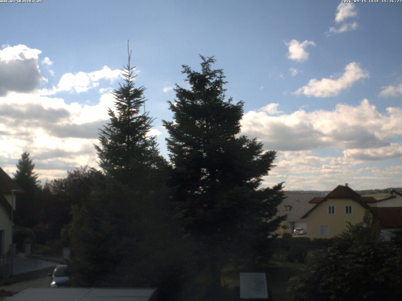 Archiv Foto Webcam Gföhl - Blick auf das Waldviertel