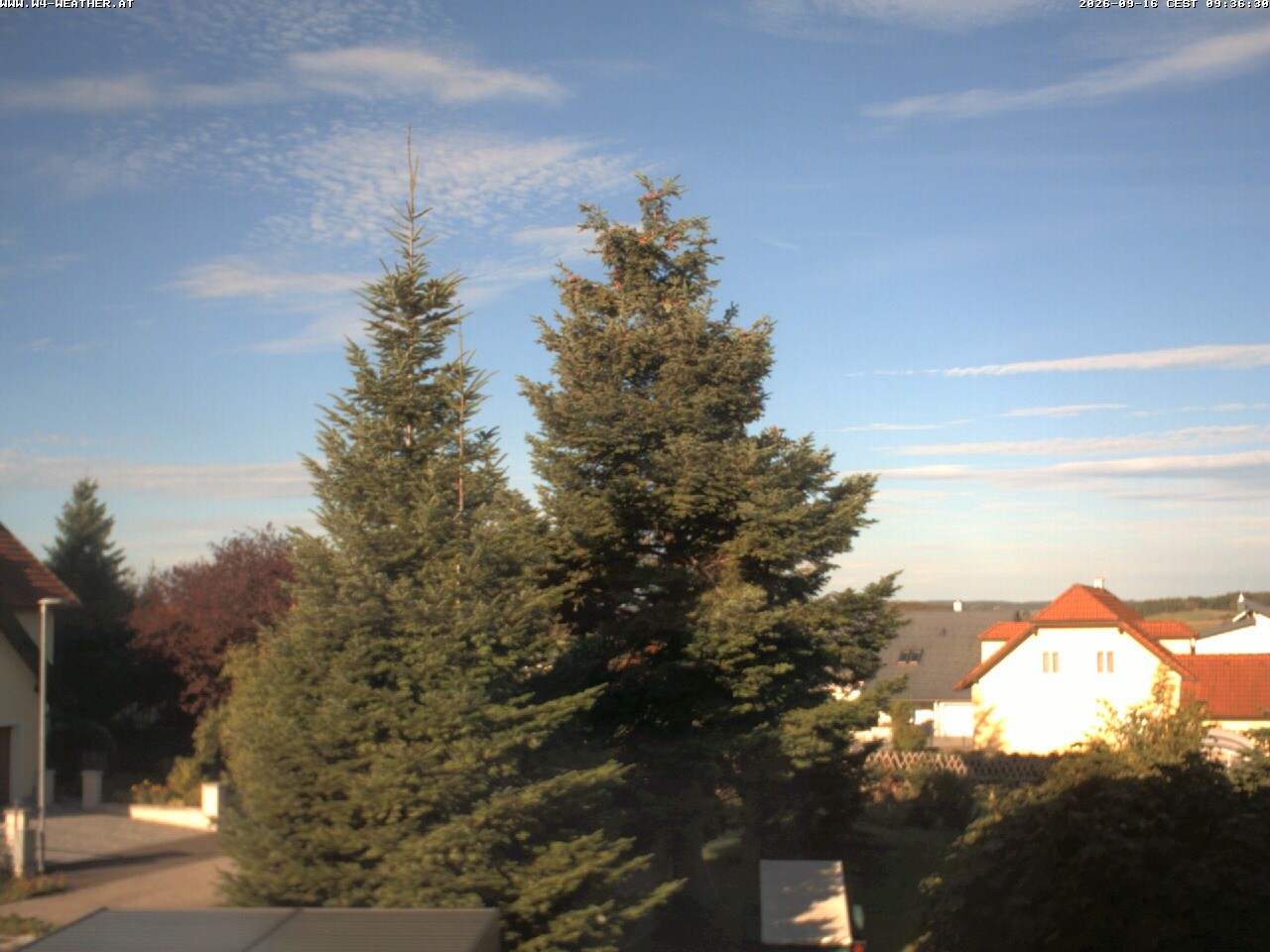 Archiv Foto Webcam Gföhl - Blick auf das Waldviertel