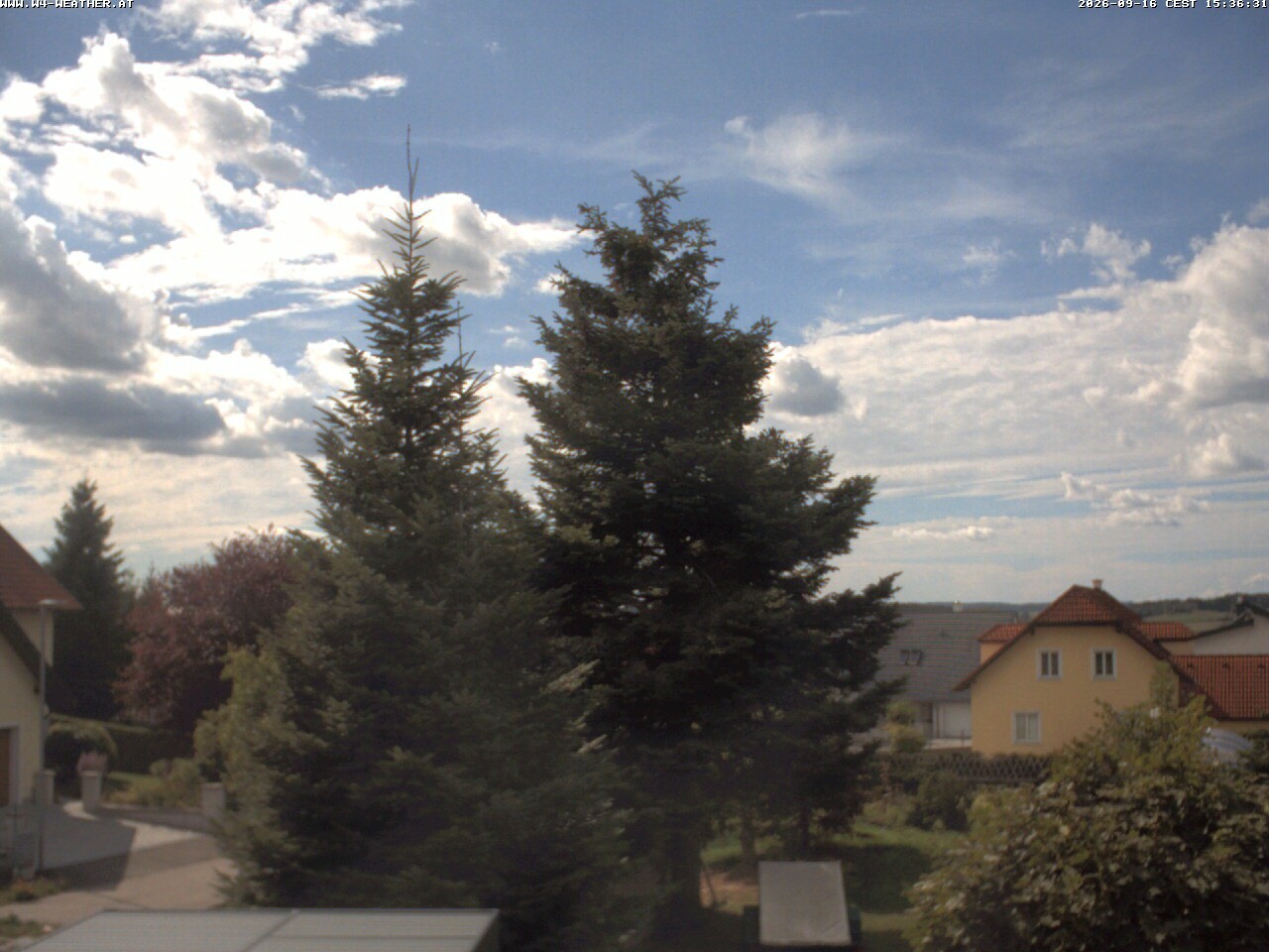Archiv Foto Webcam Gföhl - Blick auf das Waldviertel