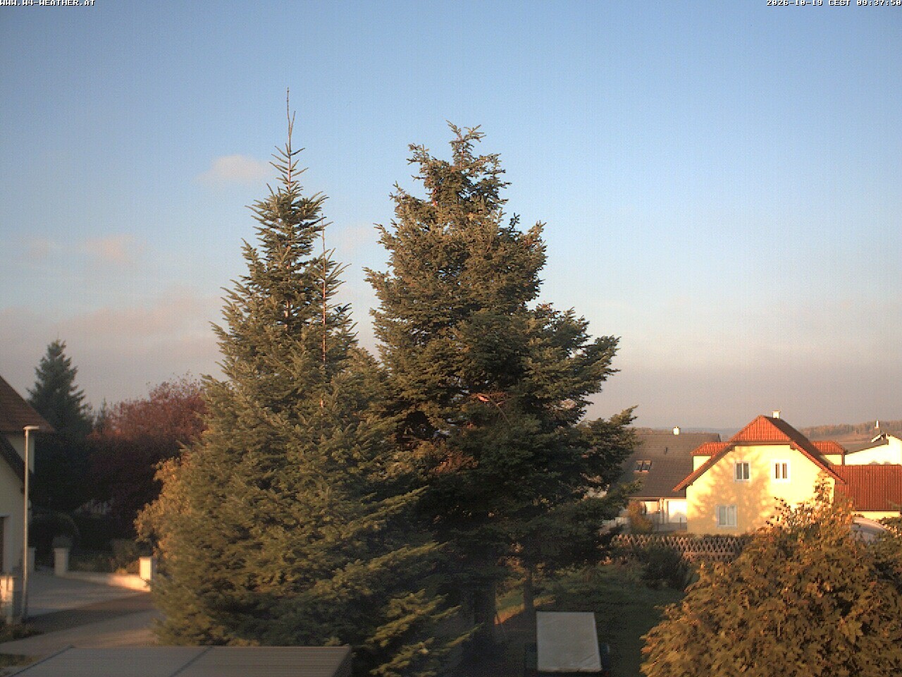 Archiv Foto Webcam Gföhl - Blick auf das Waldviertel