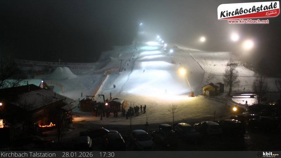 Archived image Webcam View at the lift in the Schidorf Kirchbarch, Austrian Waldviertel