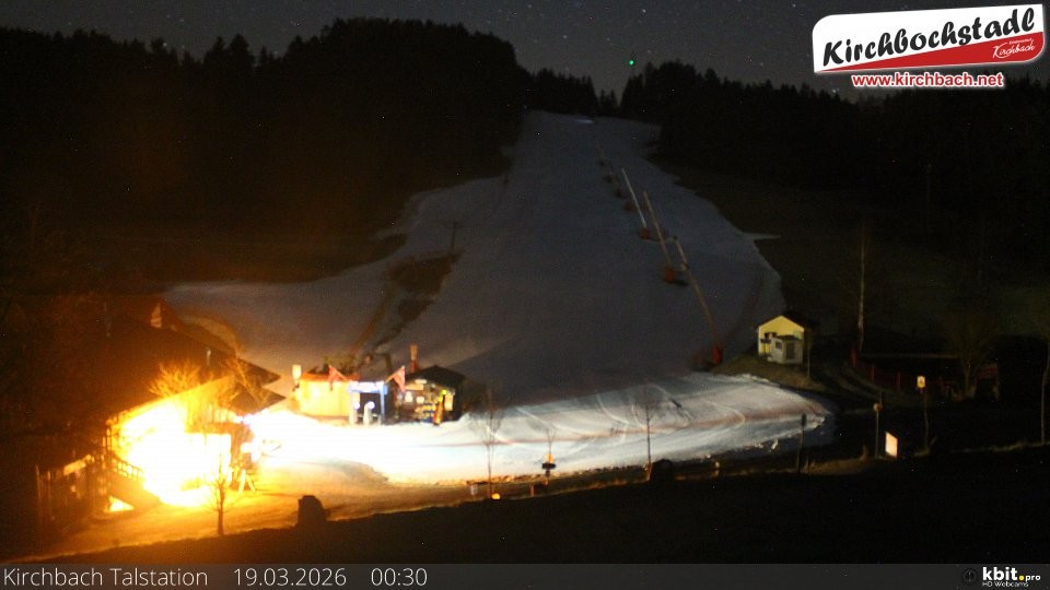 Archived image Webcam View at the lift in the Schidorf Kirchbarch, Austrian Waldviertel