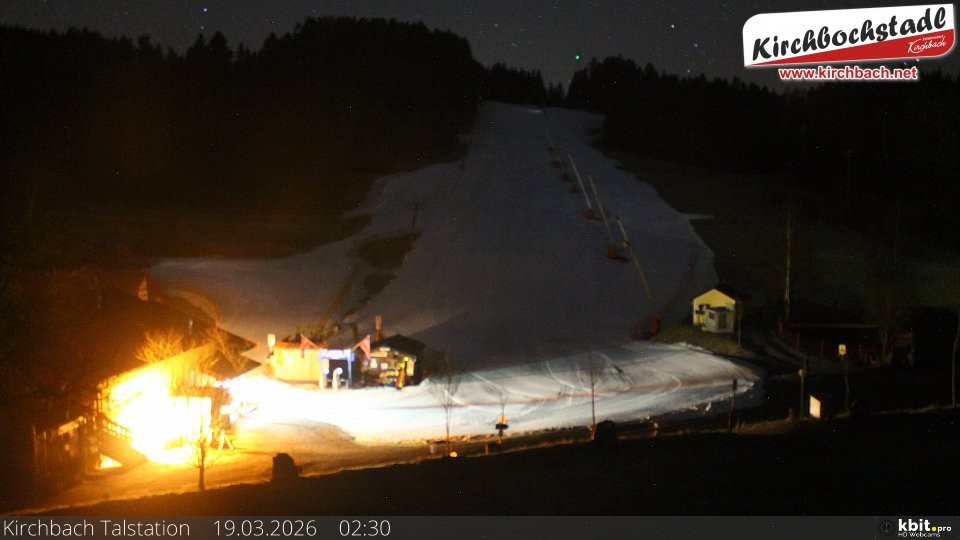 Archived image Webcam View at the lift in the Schidorf Kirchbarch, Austrian Waldviertel