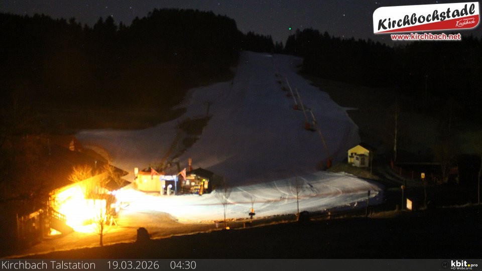 Archived image Webcam View at the lift in the Schidorf Kirchbarch, Austrian Waldviertel