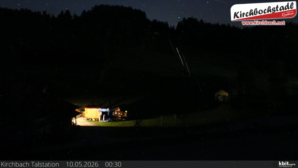 Archiv Foto Webcam Skiabfahrtshang im Schidorf Kirchbach