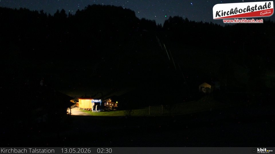 Archiv Foto Webcam Skiabfahrtshang im Schidorf Kirchbach