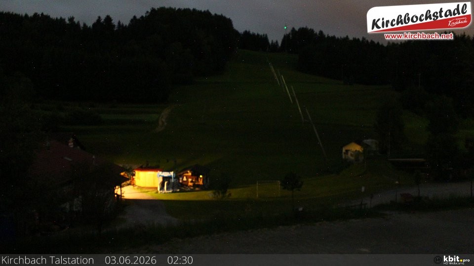 Archived image Webcam View at the lift in the Schidorf Kirchbarch, Austrian Waldviertel