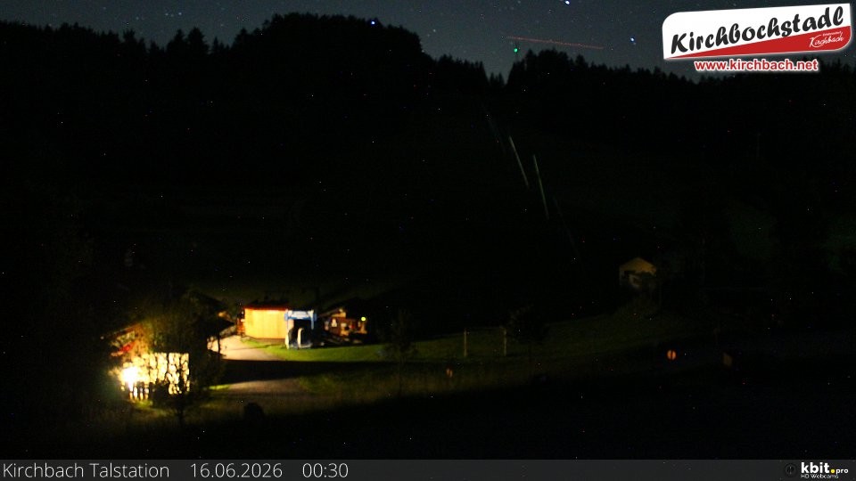 Archiv Foto Webcam Skiabfahrtshang im Schidorf Kirchbach
