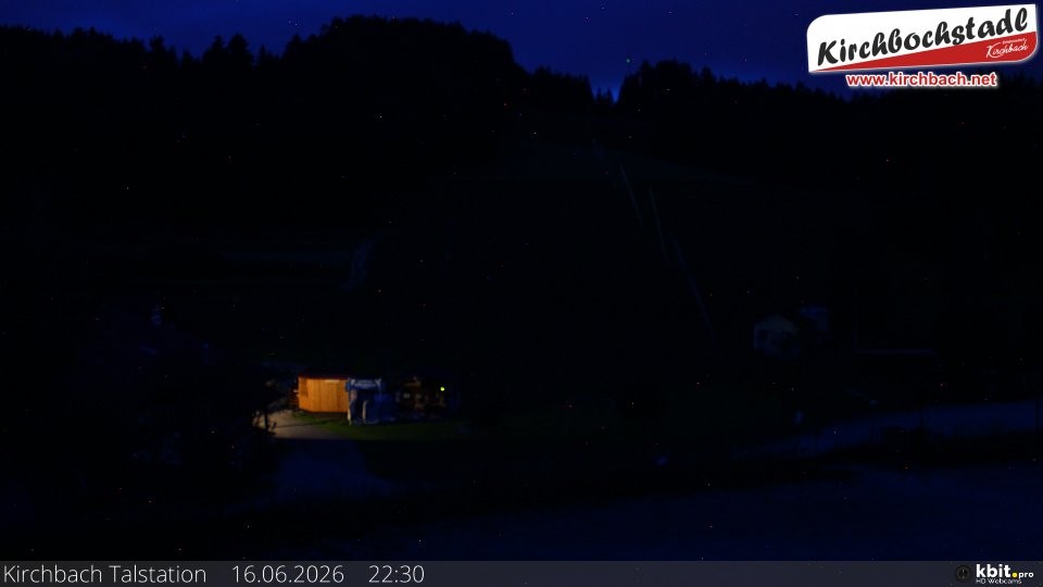 Archiv Foto Webcam Skiabfahrtshang im Schidorf Kirchbach