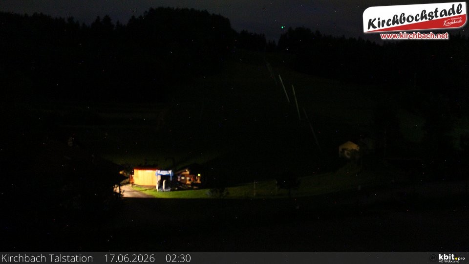 Archiv Foto Webcam Skiabfahrtshang im Schidorf Kirchbach