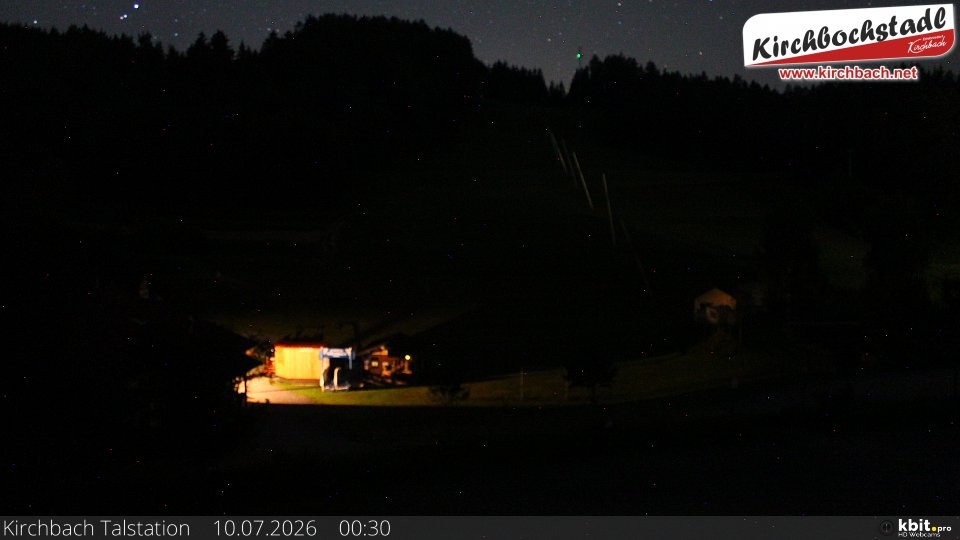 Archiv Foto Webcam Skiabfahrtshang im Schidorf Kirchbach