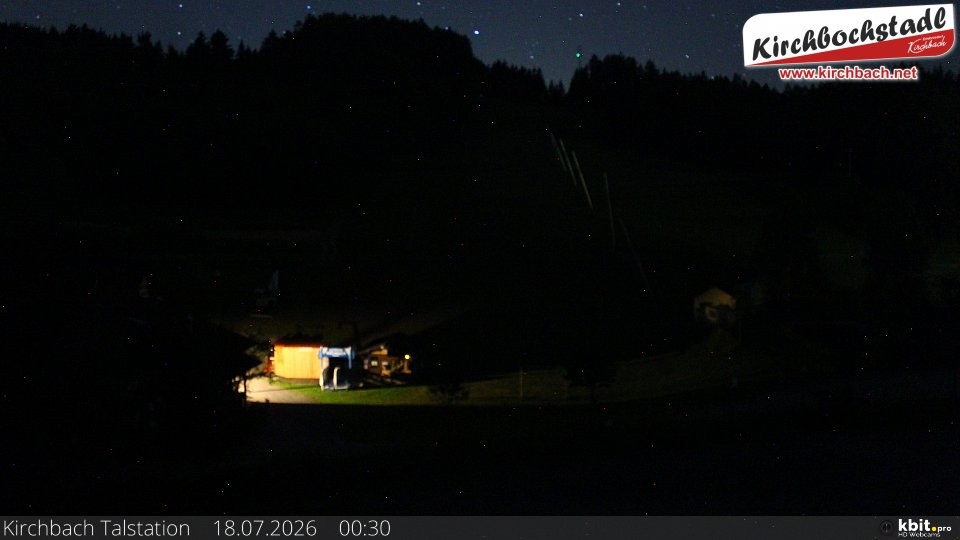 Archiv Foto Webcam Skiabfahrtshang im Schidorf Kirchbach