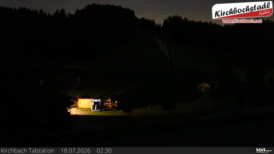 Archiv Foto Webcam Skiabfahrtshang im Schidorf Kirchbach