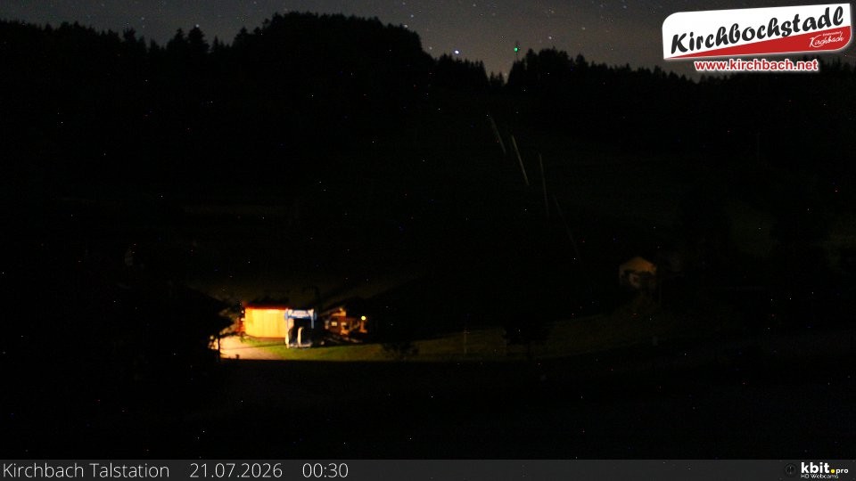 Archiv Foto Webcam Skiabfahrtshang im Schidorf Kirchbach