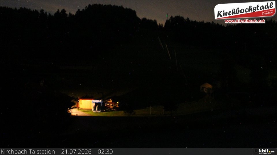 Archiv Foto Webcam Skiabfahrtshang im Schidorf Kirchbach
