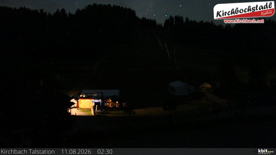 Archiv Foto Webcam Skiabfahrtshang im Schidorf Kirchbach
