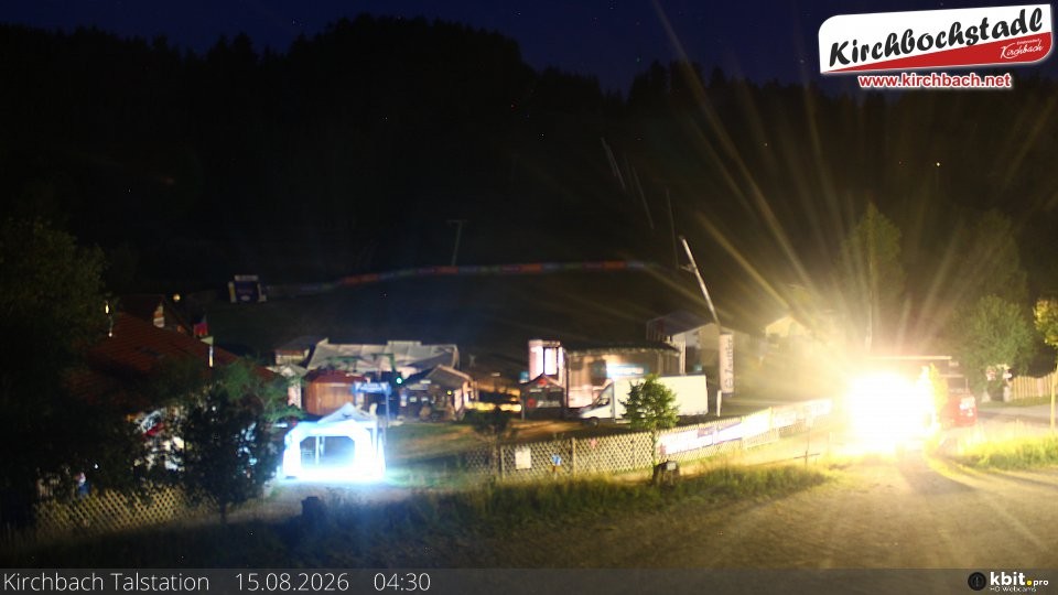Archived image Webcam View at the lift in the Schidorf Kirchbarch, Austrian Waldviertel