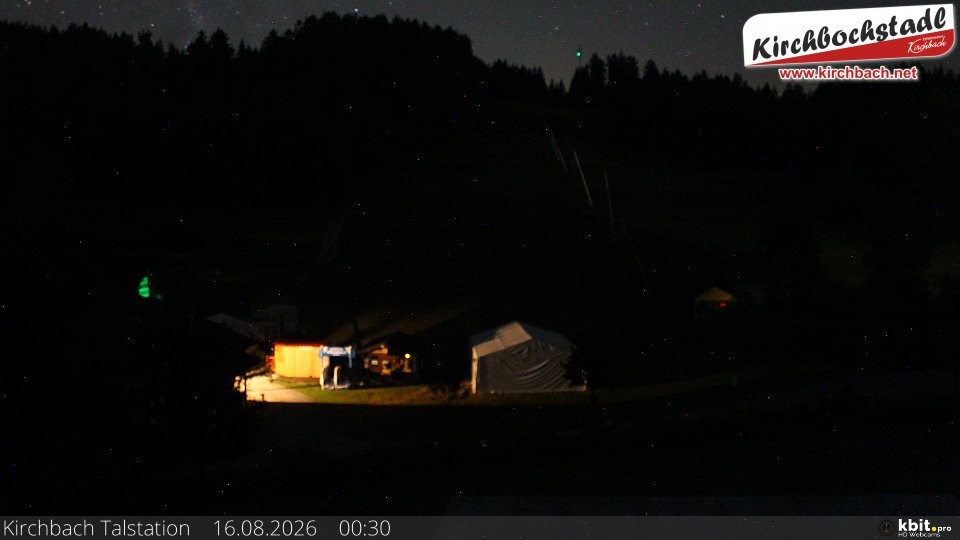 Archiv Foto Webcam Skiabfahrtshang im Schidorf Kirchbach