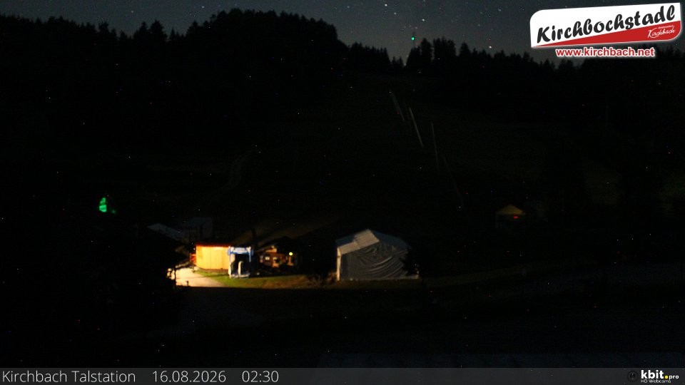 Archiv Foto Webcam Skiabfahrtshang im Schidorf Kirchbach