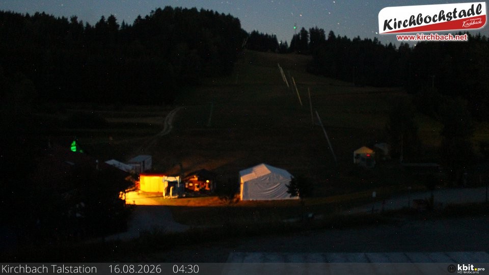 Archiv Foto Webcam Skiabfahrtshang im Schidorf Kirchbach