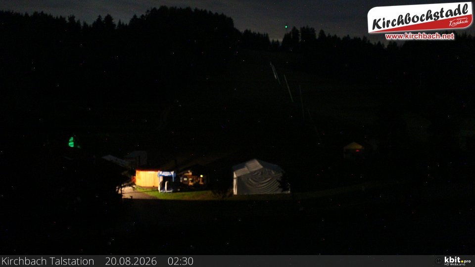 Archiv Foto Webcam Skiabfahrtshang im Schidorf Kirchbach