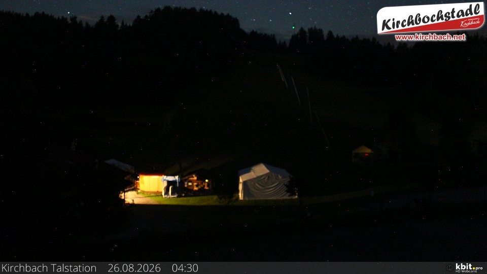 Archiv Foto Webcam Skiabfahrtshang im Schidorf Kirchbach
