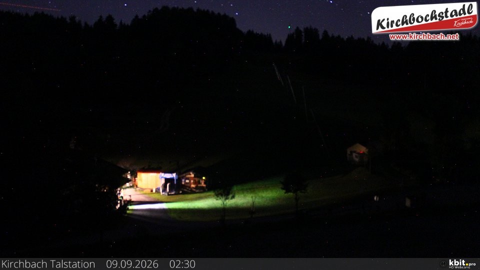 Archiv Foto Webcam Skiabfahrtshang im Schidorf Kirchbach