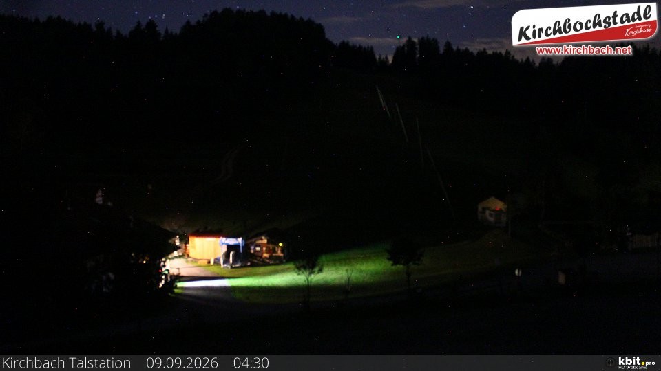 Archiv Foto Webcam Skiabfahrtshang im Schidorf Kirchbach