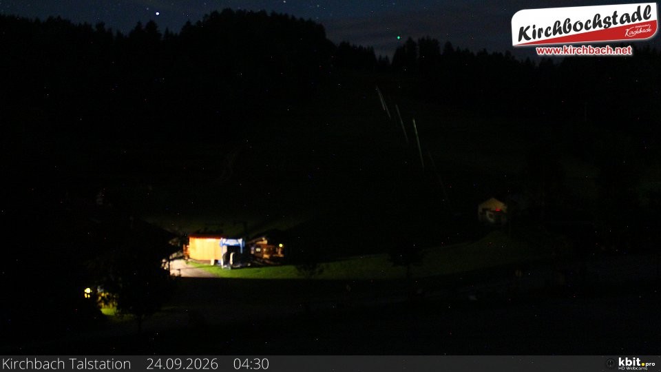 Archiv Foto Webcam Skiabfahrtshang im Schidorf Kirchbach