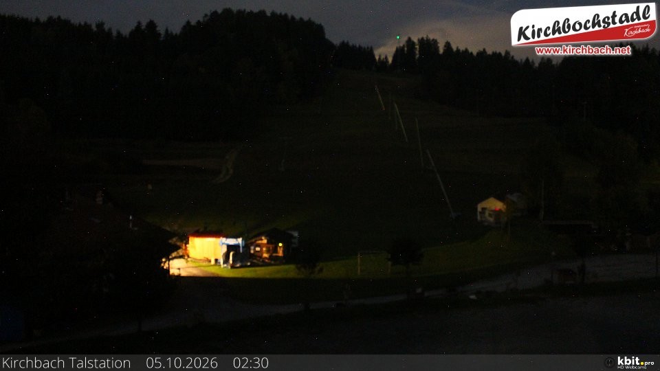 Archiv Foto Webcam Skiabfahrtshang im Schidorf Kirchbach