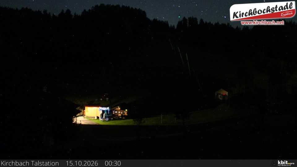 Archiv Foto Webcam Skiabfahrtshang im Schidorf Kirchbach