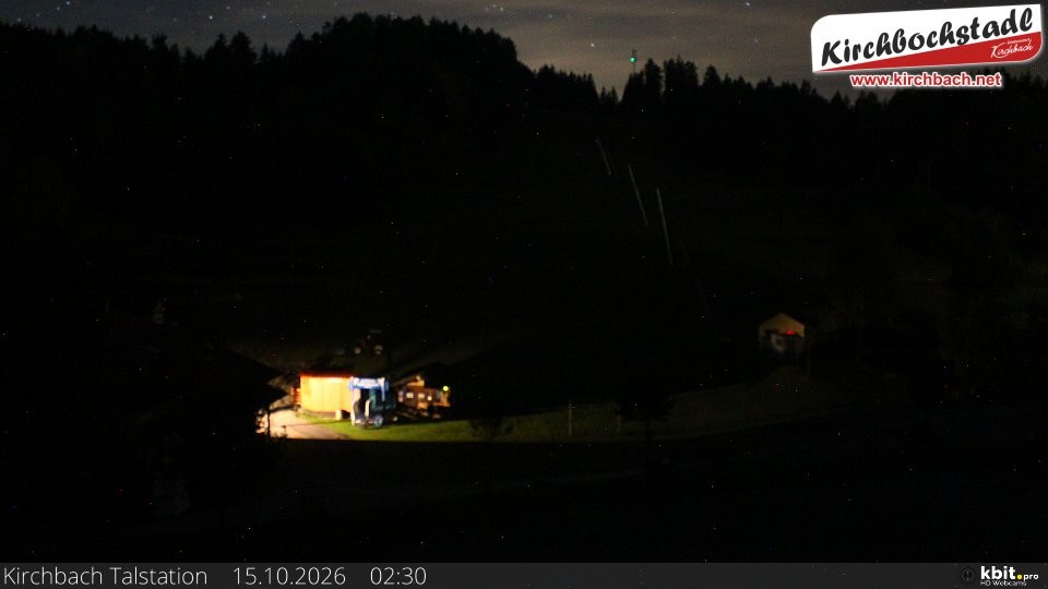 Archiv Foto Webcam Skiabfahrtshang im Schidorf Kirchbach