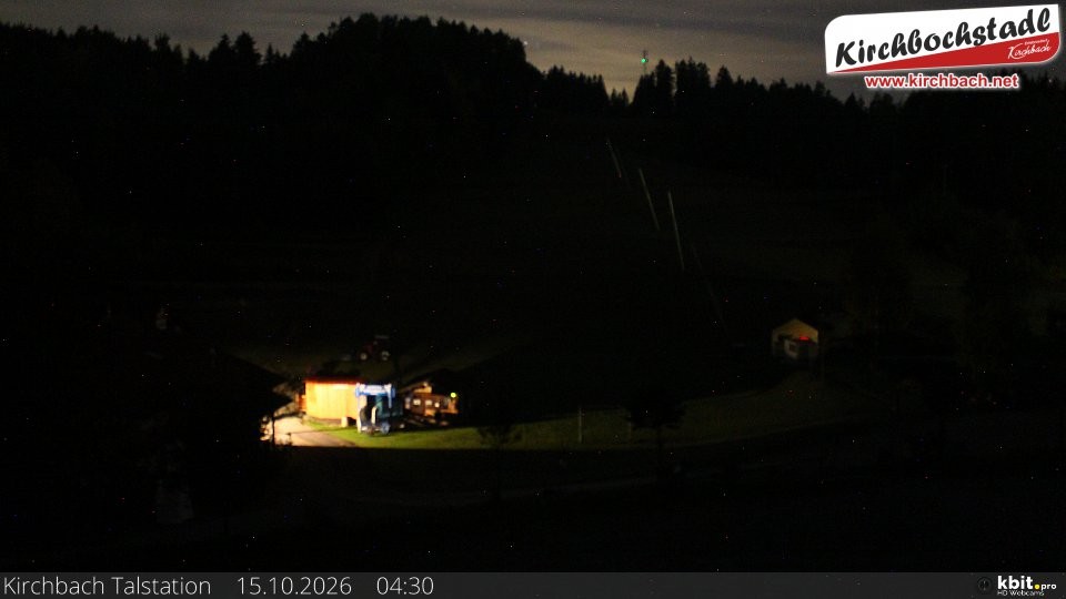 Archiv Foto Webcam Skiabfahrtshang im Schidorf Kirchbach