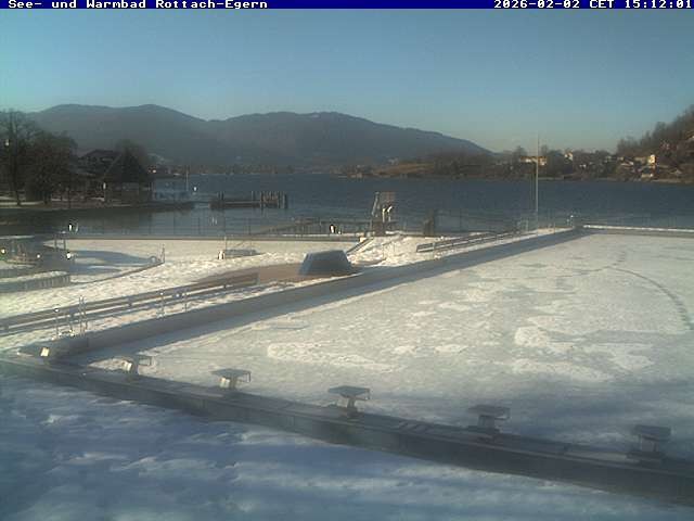 Archived image Webcam Tegernsee - Rottach-Egern Lake Resort