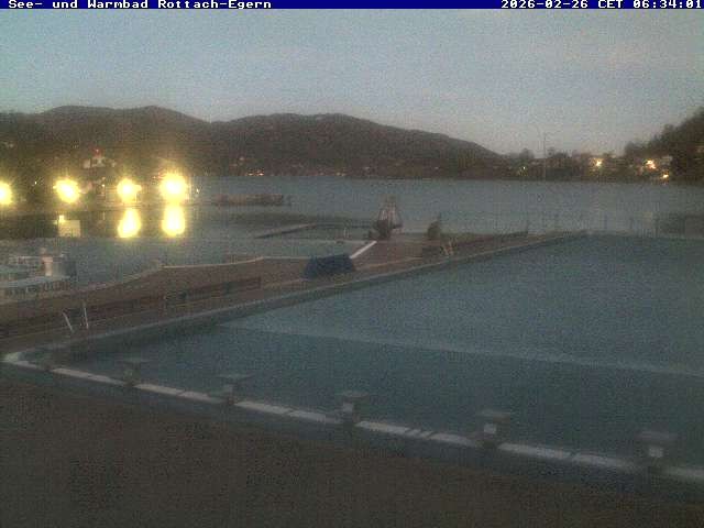 Archived image Webcam Tegernsee - Rottach-Egern Lake Resort
