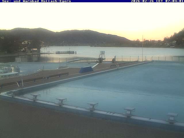 Archived image Webcam Tegernsee - Rottach-Egern Lake Resort