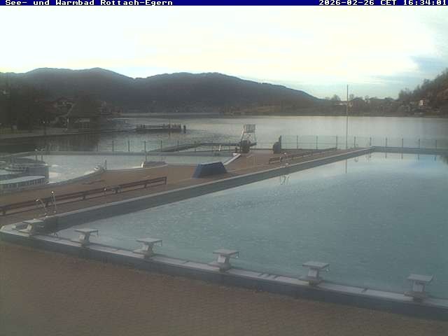 Archived image Webcam Tegernsee - Rottach-Egern Lake Resort