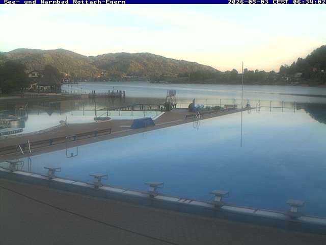 Archived image Webcam Tegernsee - Rottach-Egern Lake Resort