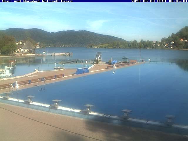 Archived image Webcam Tegernsee - Rottach-Egern Lake Resort