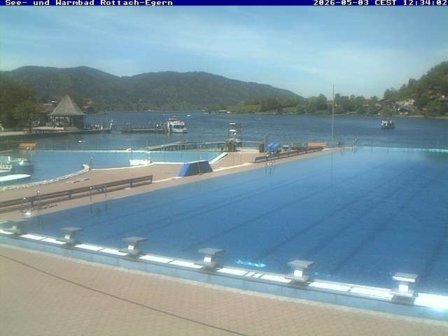 Archived image Webcam Tegernsee - Rottach-Egern Lake Resort