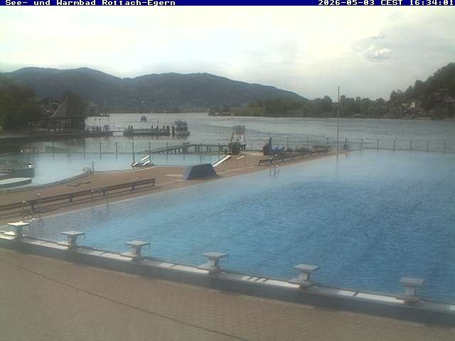 Archived image Webcam Tegernsee - Rottach-Egern Lake Resort