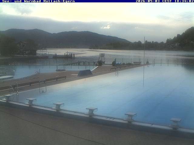 Archived image Webcam Tegernsee - Rottach-Egern Lake Resort