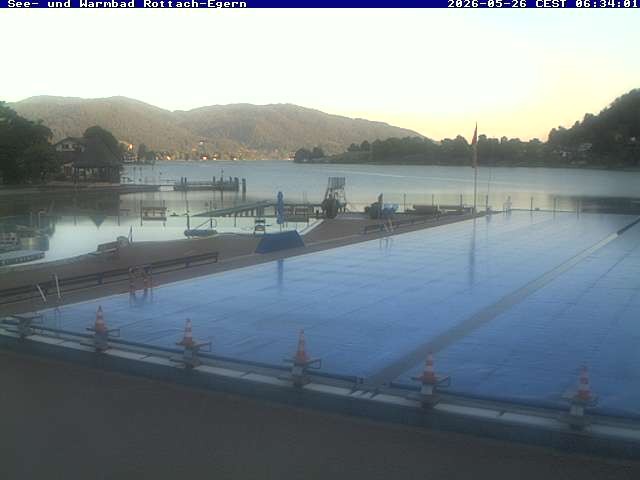 Archived image Webcam Tegernsee - Rottach-Egern Lake Resort